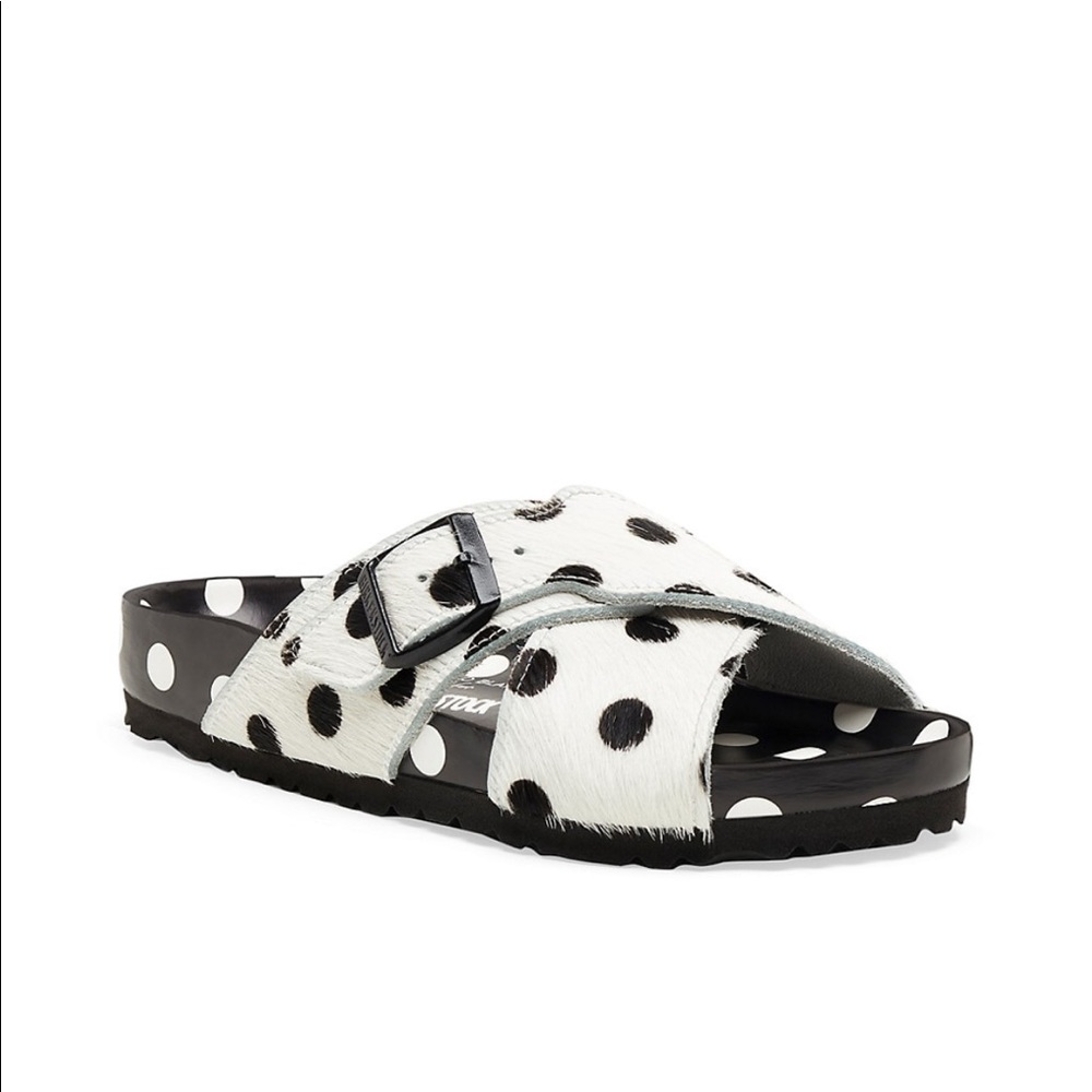 Manolo Blahnik x Birkenstock Polka Dots Rodra Sandal Size 41 (10-10.5)